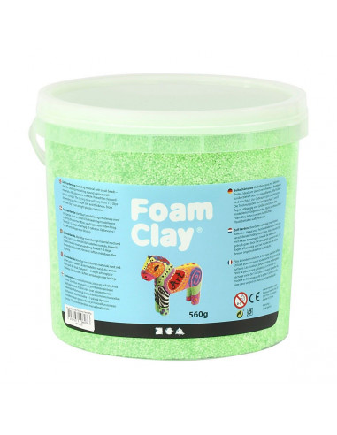 Foam Klei - Neon Groen, 560gr.