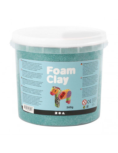 Foam Klei - Donkergroen, 560gr.