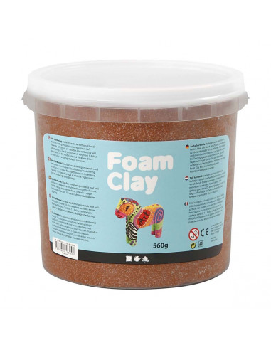 Foam Klei - Bruin, 560gr. BT