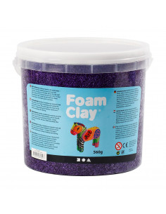 Foam Klei - Paars, 560gr.