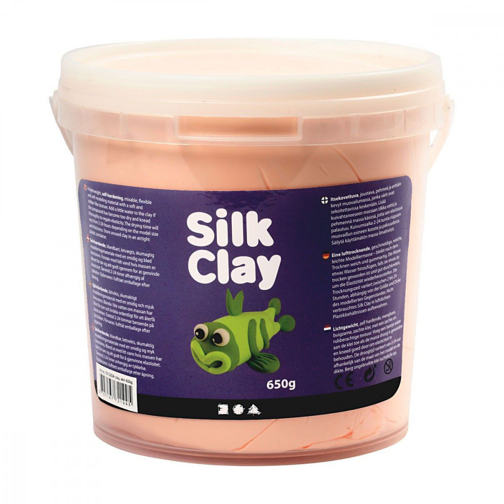 Boetseerklei - Lichtroze, 650gr.