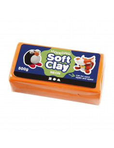 Zachte Klei - Neon Oranje,...