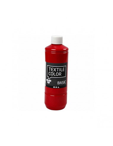 Textielverf - Rood, 500ml