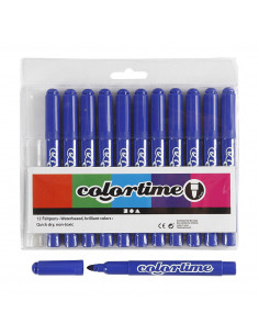 Blauwe Jumbo Stiften, 12st.