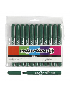 Groene Jumbo Stiften, 12st.