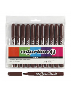 Donkerbruine Jumbo Stiften,...