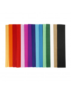 Crepepapier - Basiskleuren,...