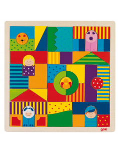 Houten Boerderij Puzzel,...