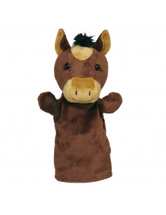 Goki Handpop Dier Paard