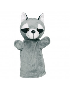 Goki Handpop Dier Wasbeer