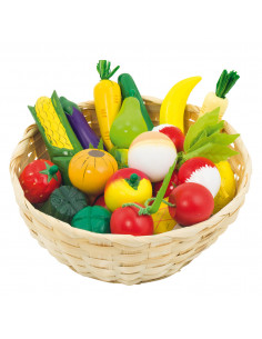 Groenten en Fruit in een...