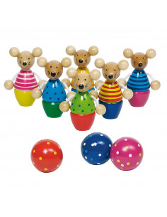 Houten Kegelspel, 9dlg.