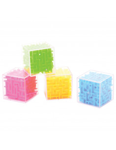 Geduldspel Doolhof in Kubus