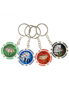 Sleutelhanger Pokerchips