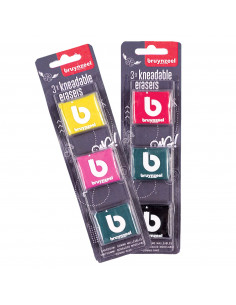 Bruynzeel Kneedgummen, 3st.