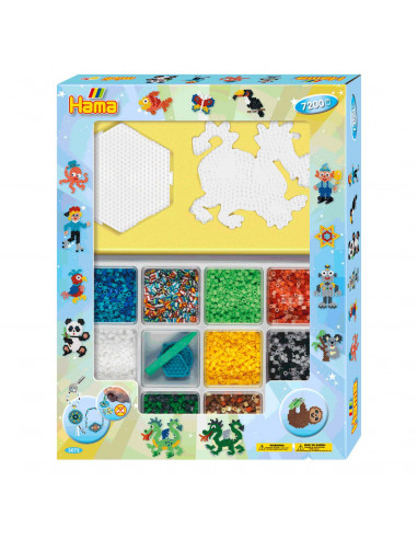 Hama Strijkkralenset Gift Box, 7200st.