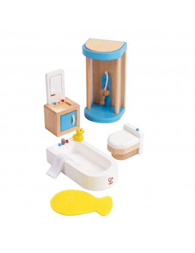 Hape Poppenhuis Badkamer