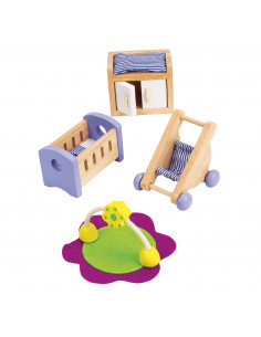 Hape Poppenhuis Babykamer