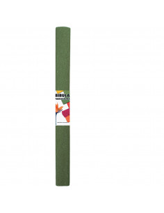 Crepepapier Olijfgroen