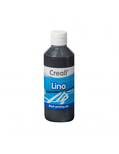 Creall Lino Blockprintverf Zwart, 250ml