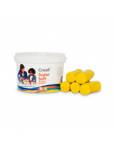 Creall Supersoft klei Geel,...