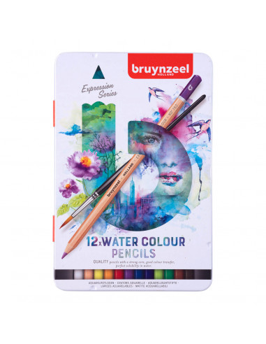 Bruynzeel Expression Aquarelpotloden,...