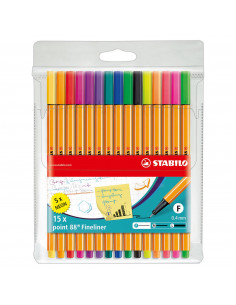 STABILO Point 88 Etui, 15st.