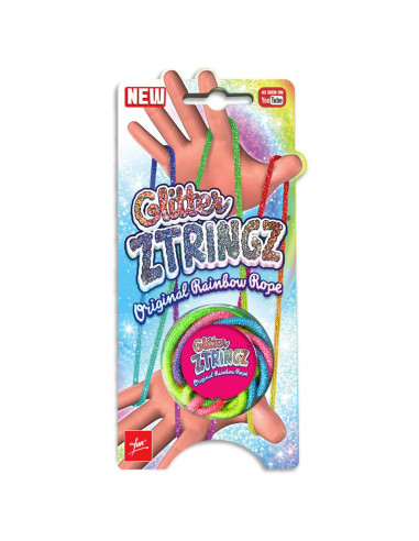 Ztringz Glitter Regenboog Touw