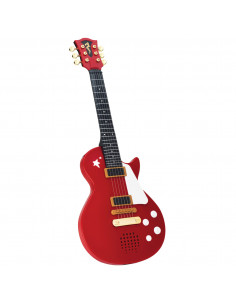 Rockgitaar, rood