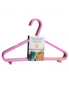 Kinderkledinghanger, 6dlg.