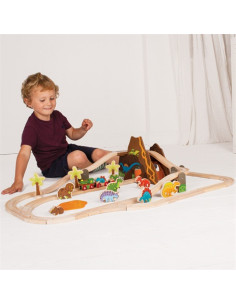 BigJigs houten Treinset...