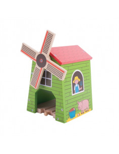 BigJigs houten Windmolen...