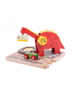 Bigjigs houten Hijskraan...