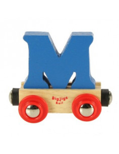 Lettertrein - M