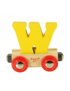 Lettertrein - W