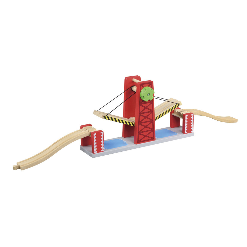 Houten Rails - Dubbele Ophaalbrug