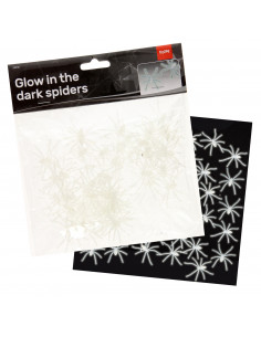 Glow in the Dark Spinnen,...