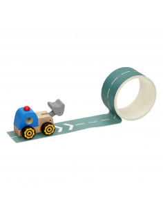 Houten Werkvoertuig met...