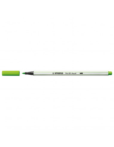 STABILO Pen 68 Brush 43 - Loofgroen