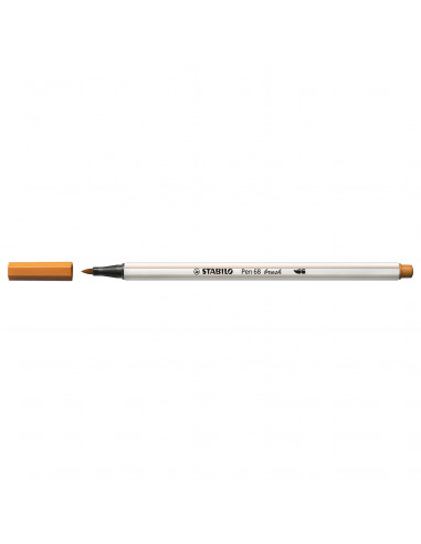 STABILO Pen 68 Brush 89 - Donker Oker