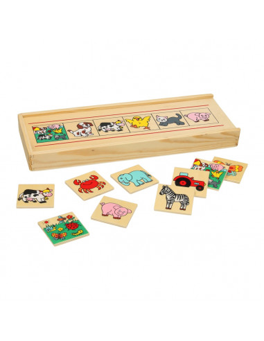 Houten Kwartet Memory