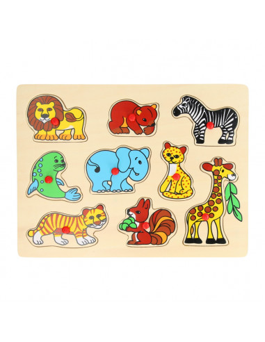 Noppenpuzzel Safari