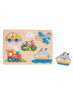 Noppenpuzzel Voertuigen met...