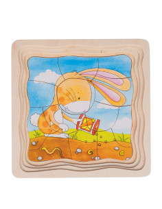 Houten Lagenpuzzel -...