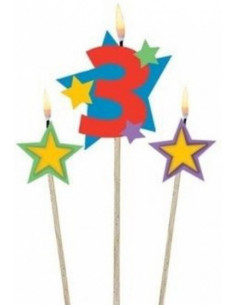 Verjaardagskaarsjes 3 -...