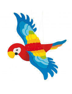 Goki houten Swingende Papegaai