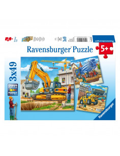 Grote Bouwvoertuigen, 3x49st.