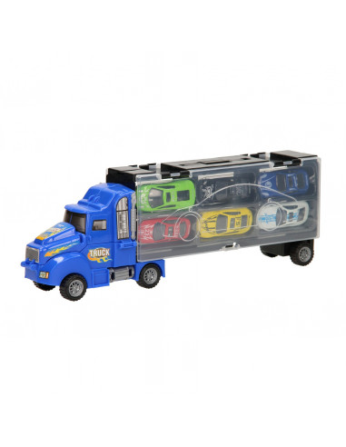 Opberg Autotransporter - Blauw