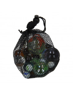 Knikkers in Net, 500gr.