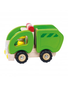Houten Vuilniswagen